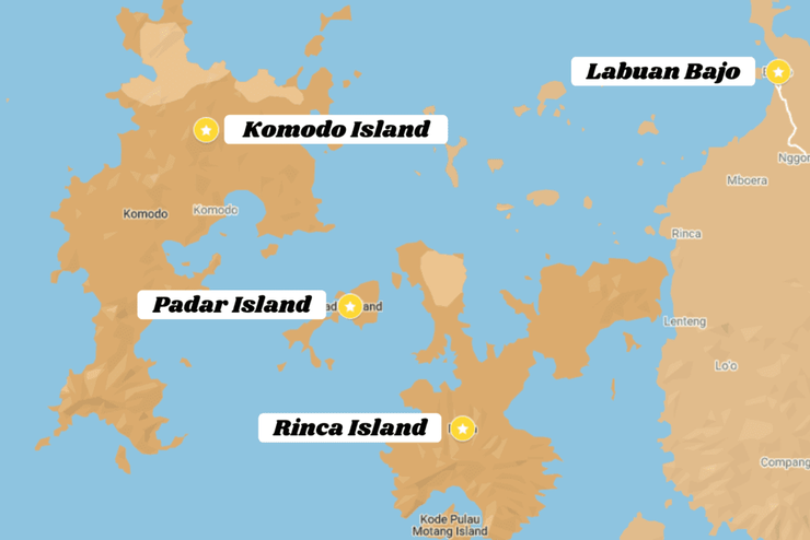 主要旅遊點地圖