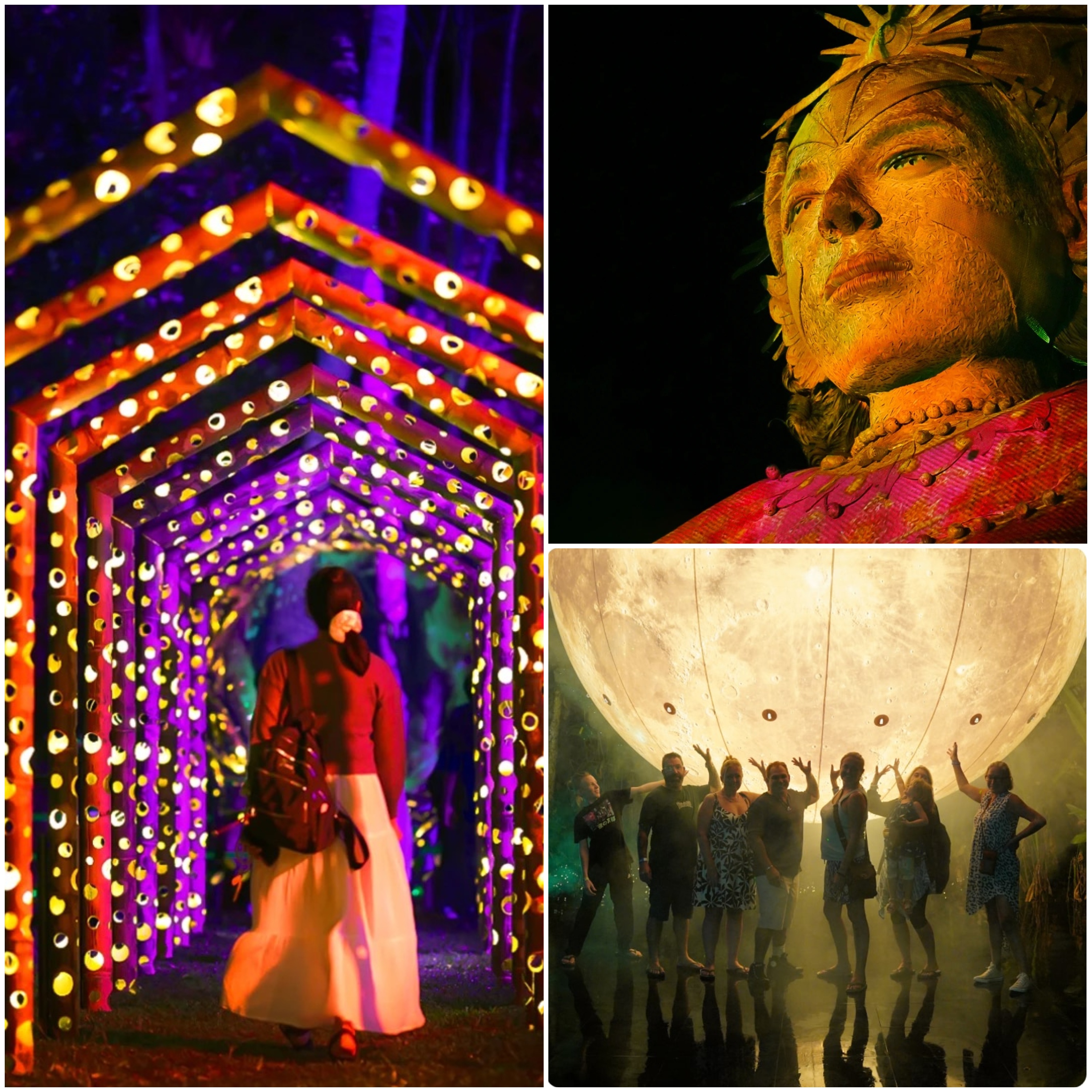 夜幕下的幻光雨林：峇里島烏布Hikaria沉浸式光影藝術體驗