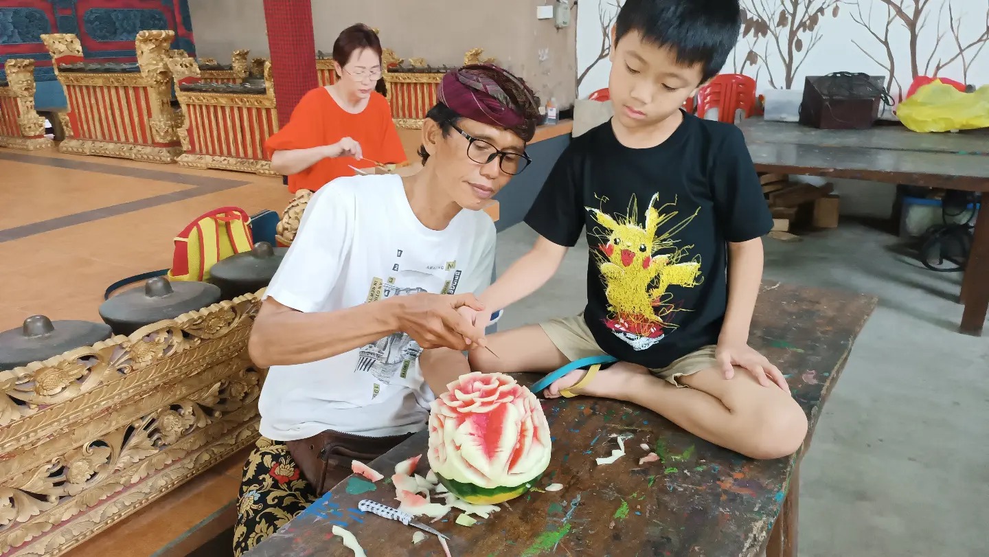 動手玩藝術！Pondok Pekak圖書館的峇里島親子體驗