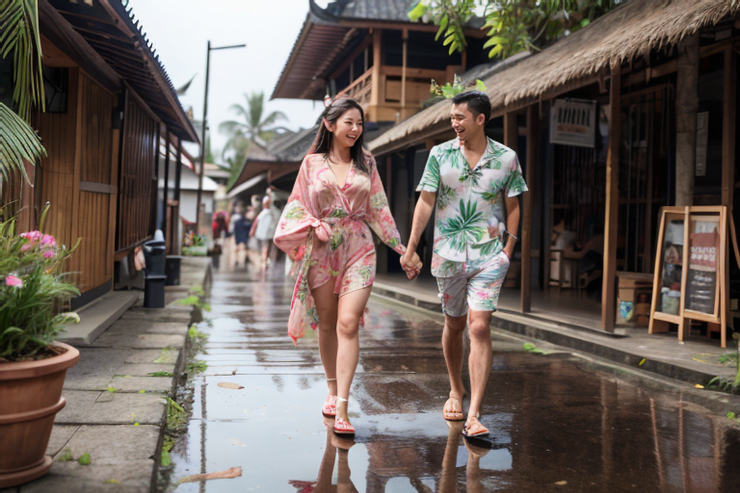 在峇里島雨天還是可以精彩、有意義喔！