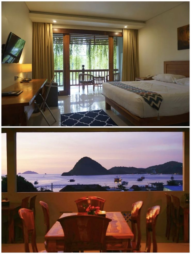 二晚在科摩多島（Labuan Bajo）的標準住宿