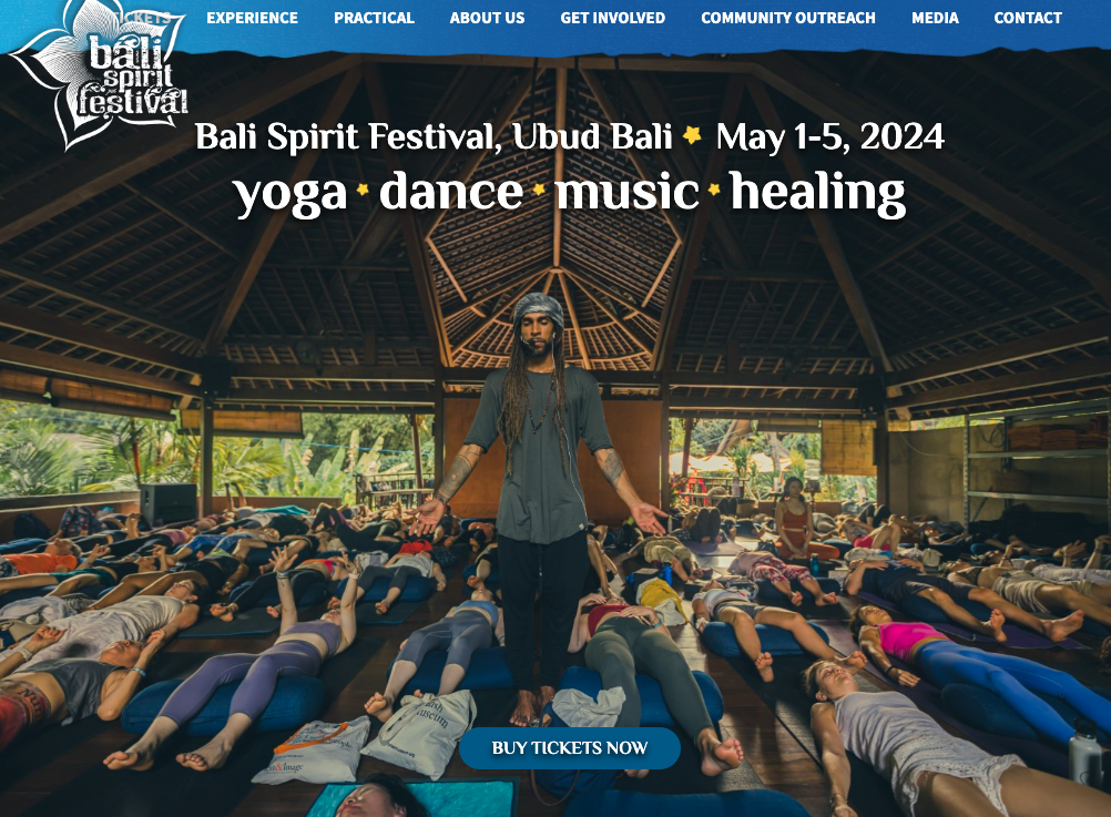 2024五月峇里島靈性節：Bali Spirit Festival介紹