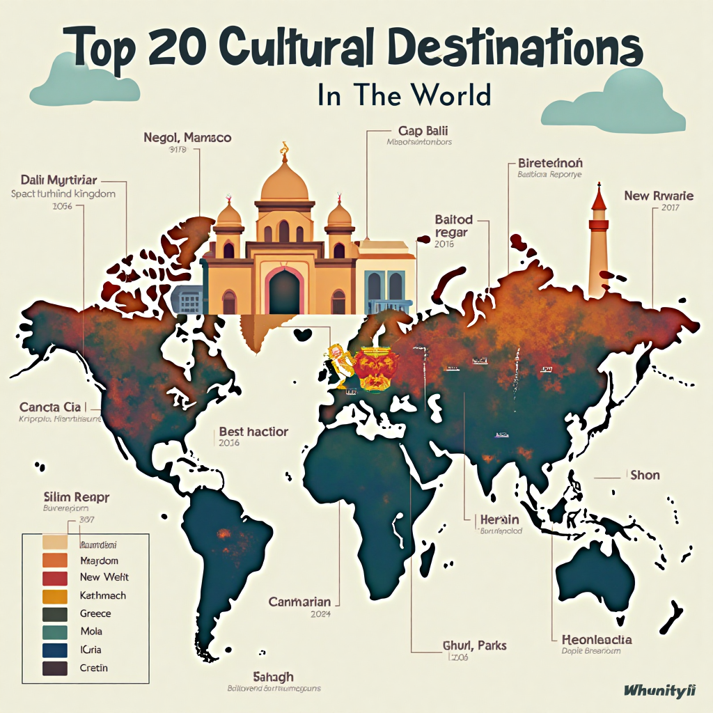 探索世界頂級文化旅遊目的地 前兩名都在亞洲：2025年TripAdvisor精選