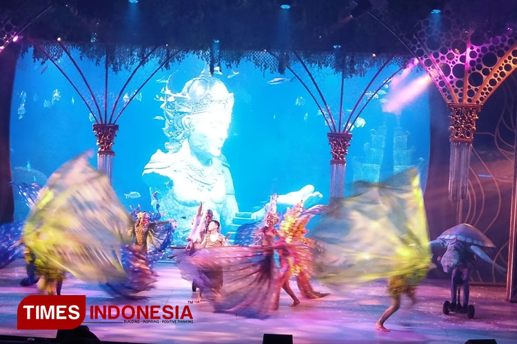 峇里島奇幻之旅：在峇里島海洋公園Marine Safari Bali遇見《Varuna Show》的水下魔法