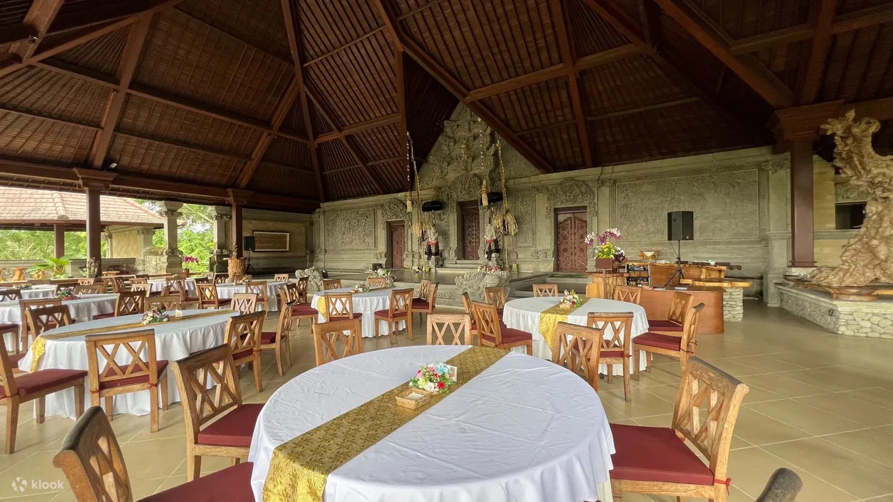 可容納大群體的用餐區