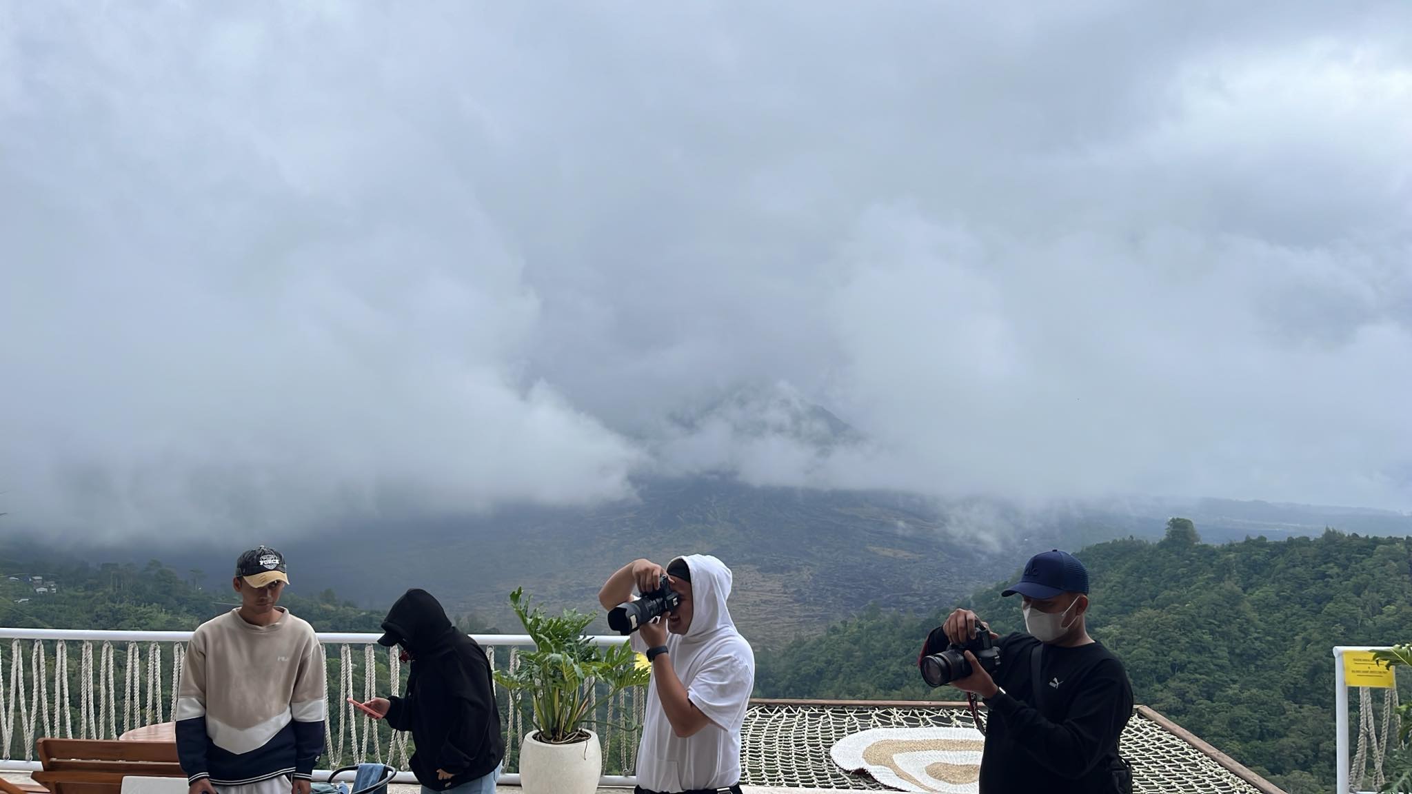 Montana Del Café可惜天氣不好。連育諄提供