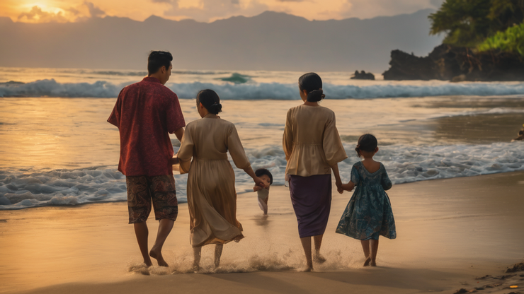 農曆新年假期大人放長假、小孩放寒假、還可以帶著家中長輩來峇里島避寒喔～