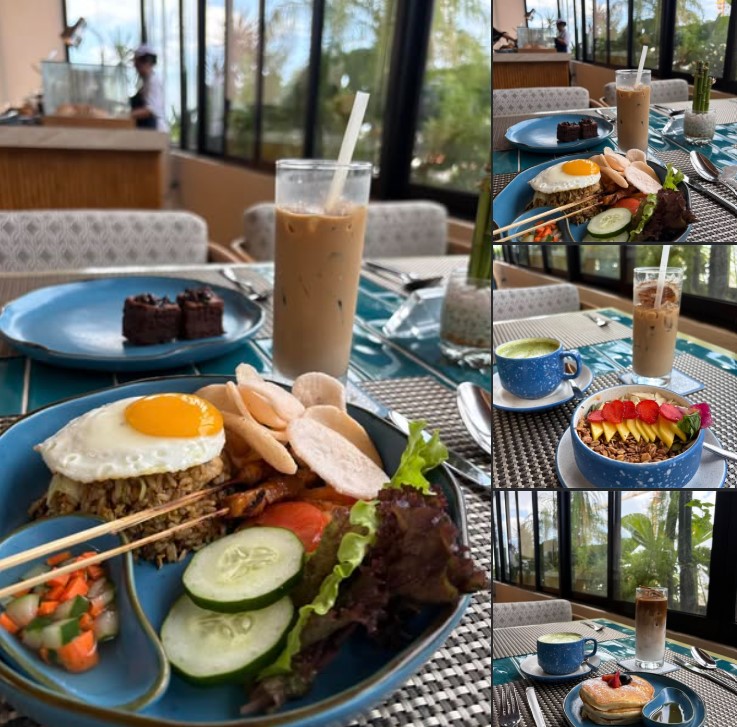 早餐真不錯😌 (盧彥廷提供)