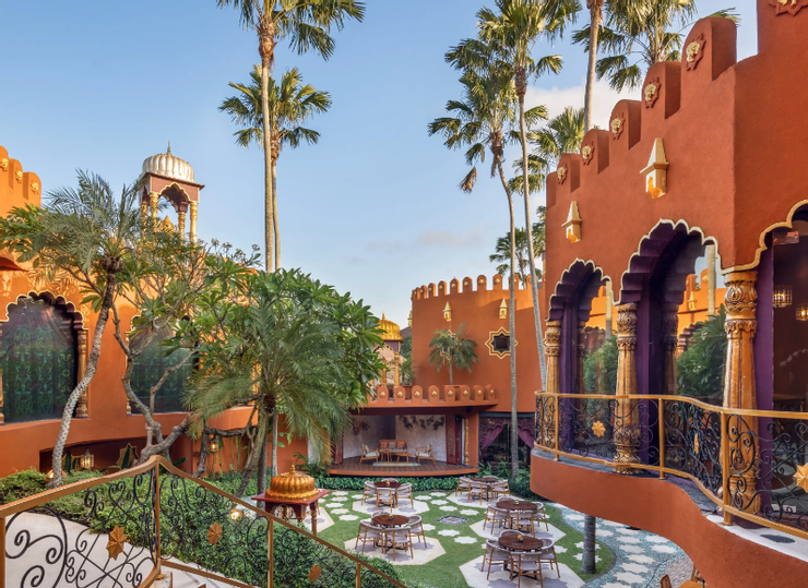 Prana Spa 本身就是一座中東城堡