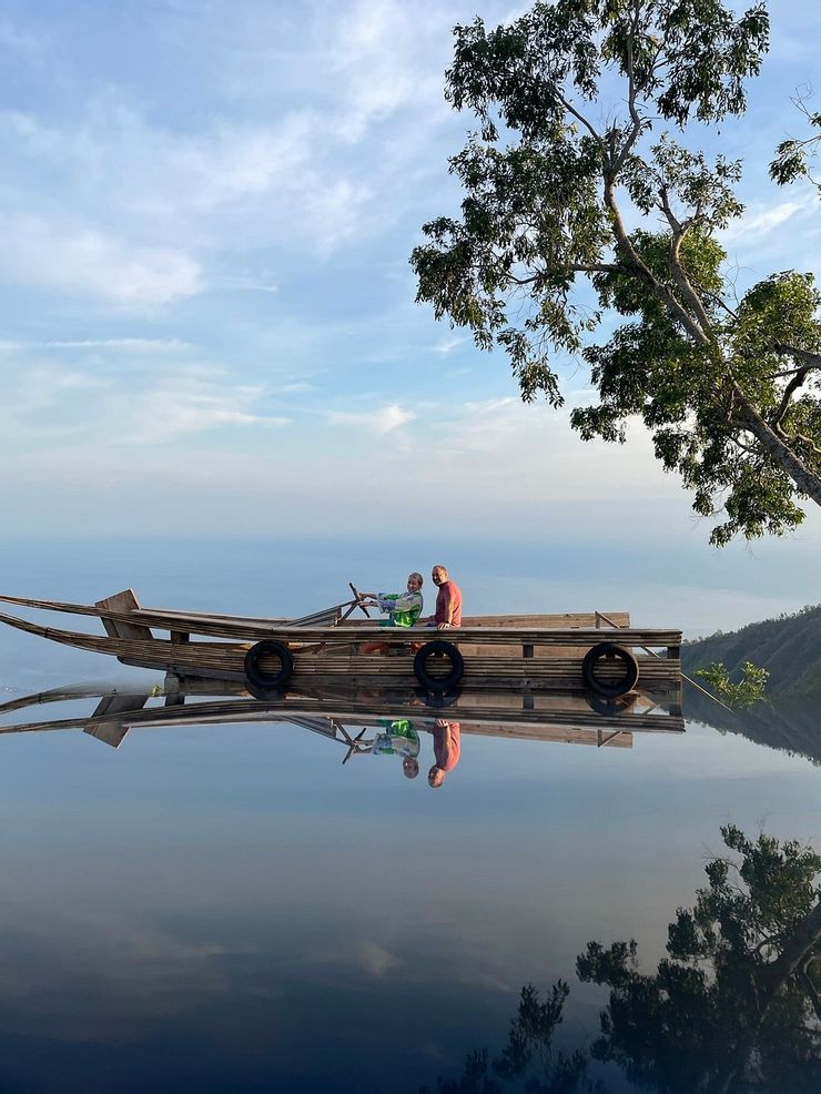 有很多平台、不同的造景提供拍照