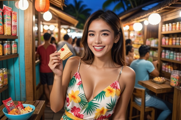 峇里島有很多特色小零食是別的地方沒有的！