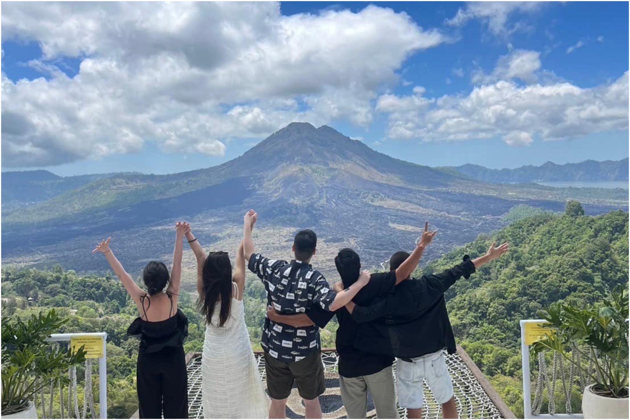 我們還去了Montana Del cafe。這間咖啡廳景在烏布很美很值得去。點我看「烏布攻略」