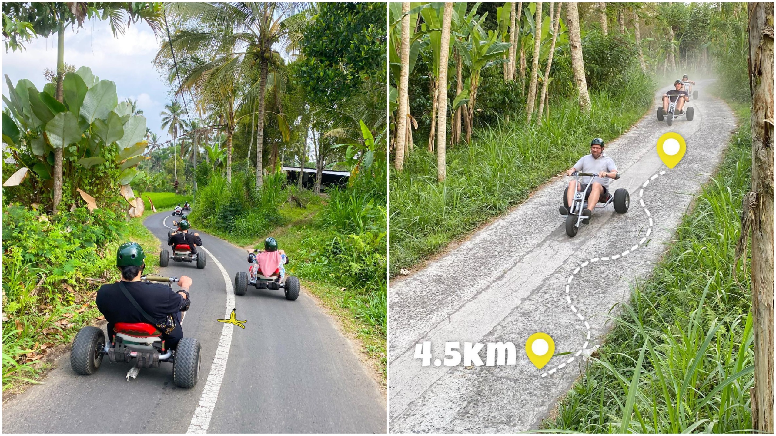 峇里島烏布叢林馬力歐賽車 Jungle Cart Bali
