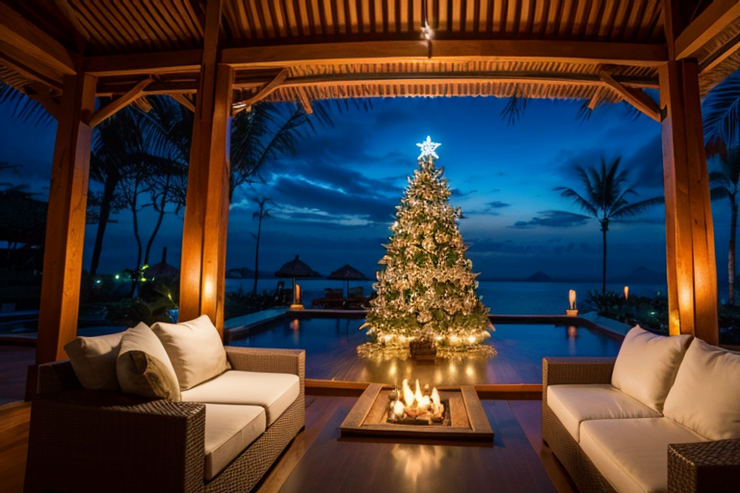 很多印尼其他地方的人利用聖誕假期前往峇里島