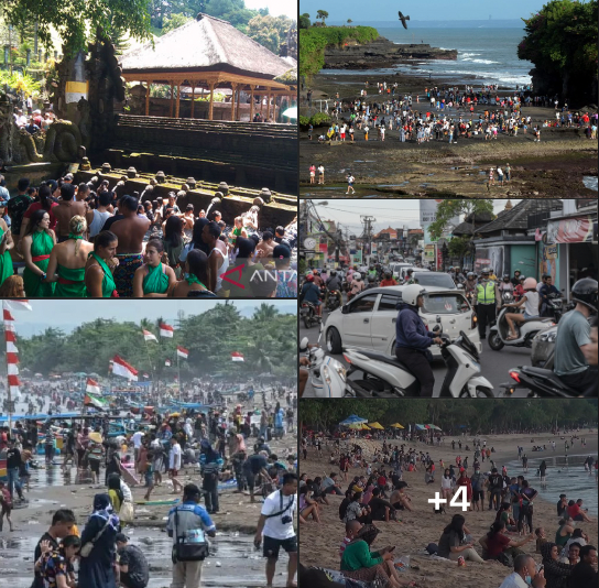 峇里島在開齋節時的盛況，原文在這裡