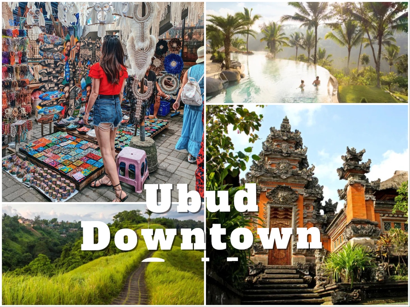峇里島旅遊攻略：Ubud烏布不知道怎麼逛嗎？來看我們的烏布攻略地圖