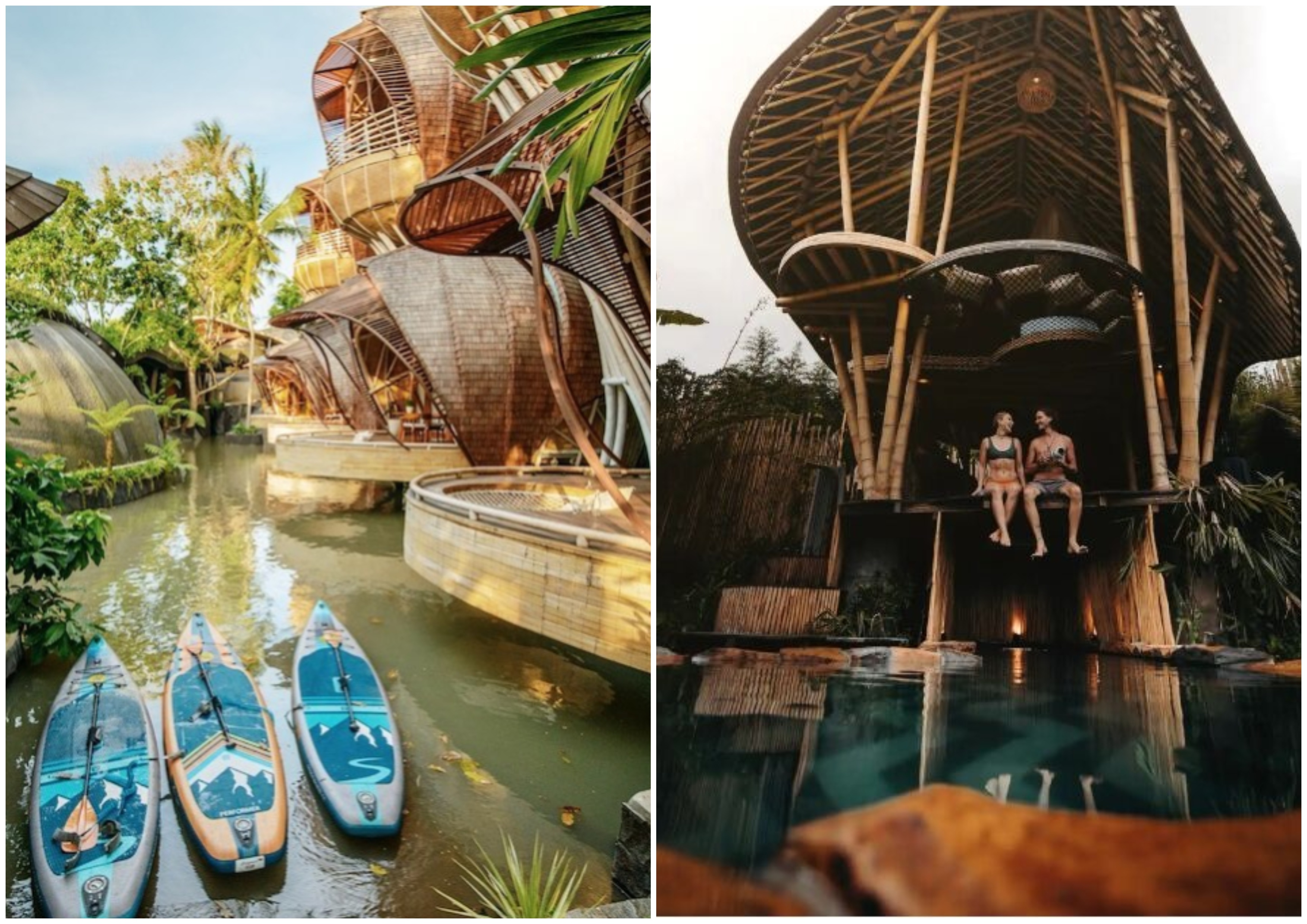 探索烏布10家令人嘆為觀止的樹屋/竹屋別墅 tree house/bamboo villa